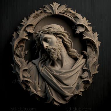 3D model st jesus (STL)